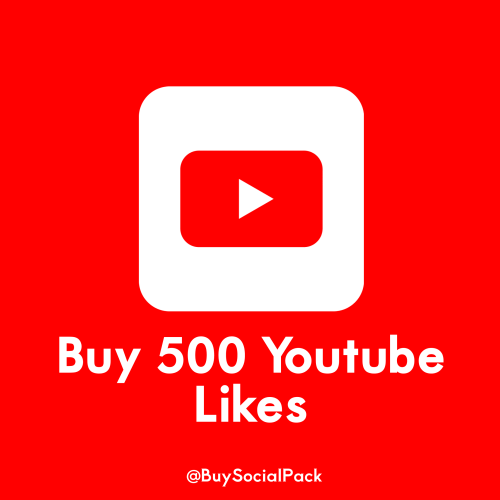 Buy 500 YouTube Likes